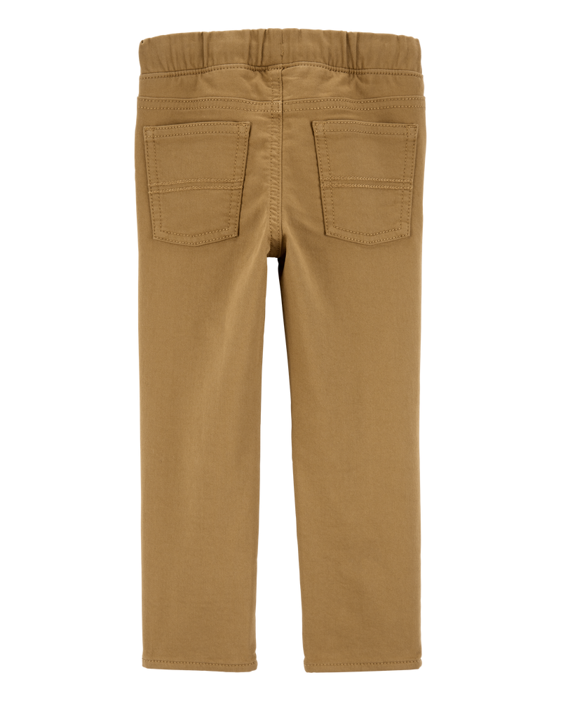 Toddler Pull-On Khaki Pants, image 4 of 6 slides