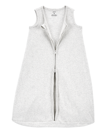 Baby 2-Way Zip Wearable Blanket - Grey, 