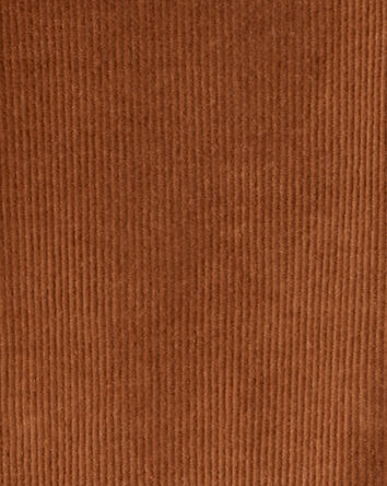 Girls Western Corduroy Long-Sleeve Fashion Jacket - Brown, 