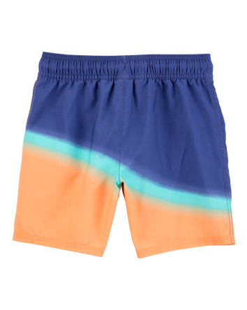 Boys Colorblock Swim Trunks, 