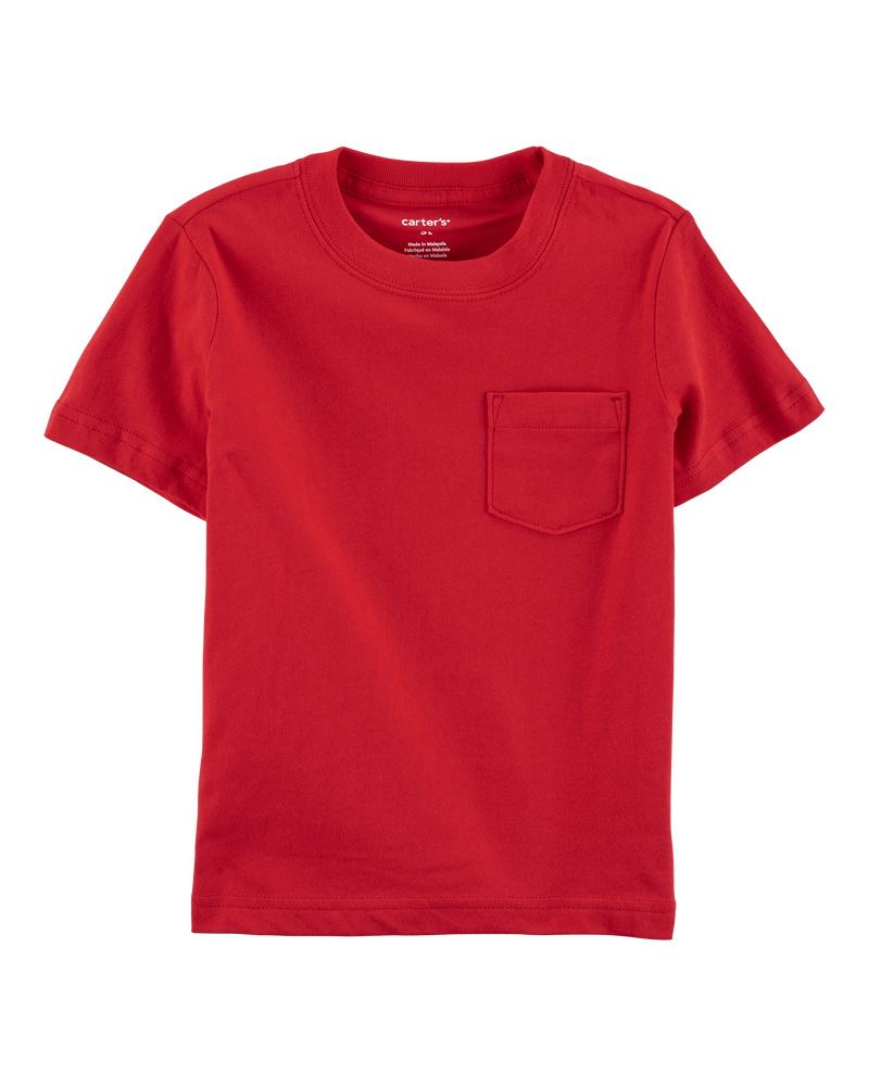 Toddler Pocket Jersey Tee, image 1 of 3 slides