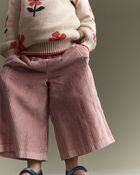 Toddler Girl Urban Wide Leg Corduroy Pant - Light Pink, image 3 of 8 slides
