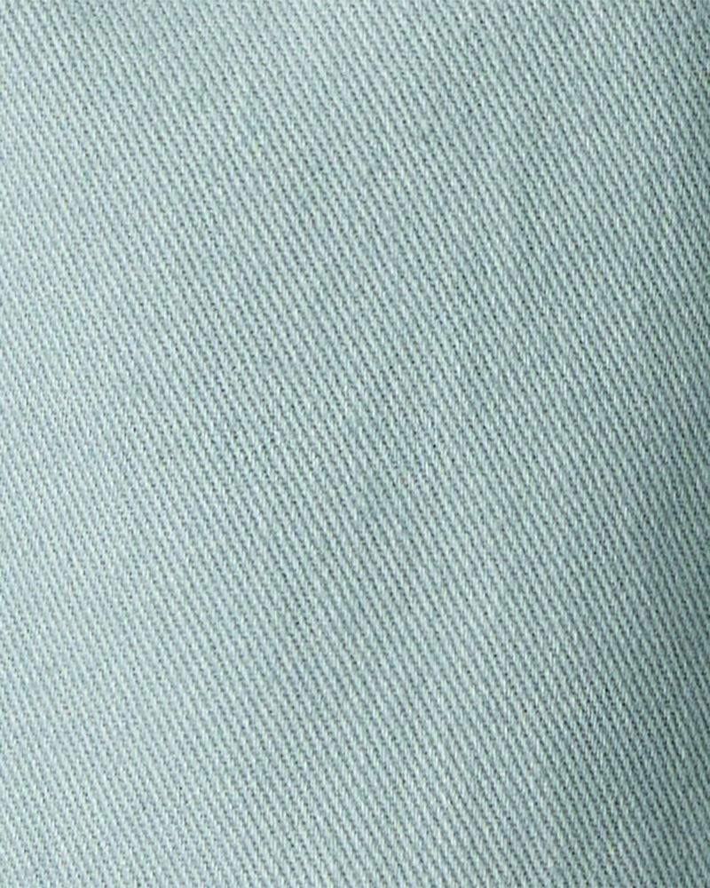 Baby Girl 2-Piece Fleece "Loved" Pullover Sweatshirt & Pant Set - Cream/Green, image 6 of 7 slides