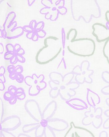 Baby Girl 4-Piece Floral Butte...