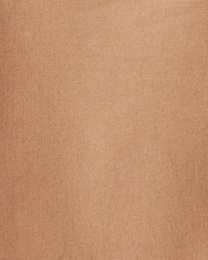 Toddler Boy Drawstring Pull-On Pants - Brown, image 3 of 4 slides