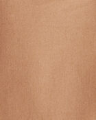 Toddler Boy Drawstring Pull-On Pants - Brown, image 3 of 4 slides