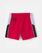 Toddler 2-Piece Umbro Canada Soccer Jersey & Short Set - Red/White/Black, image 8 of 13 slides