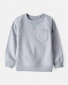 Toddler Boy DayDream Fleece Long-Sleeve Sweatshirt - Grey, image 1 of 3 slides