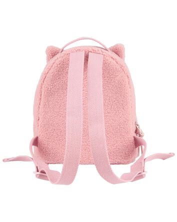Girls OshKosh Sherpa Cat Mini Backpack, 