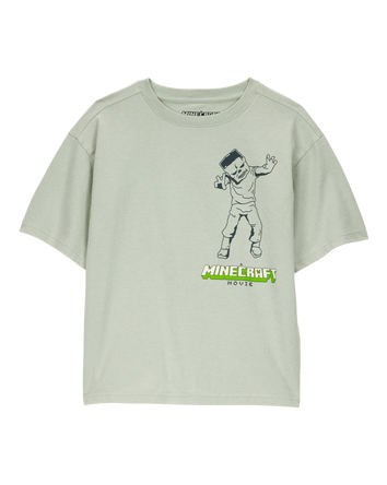 Kid Minecraft Graphic Short-Sleeve Tee - Green, 