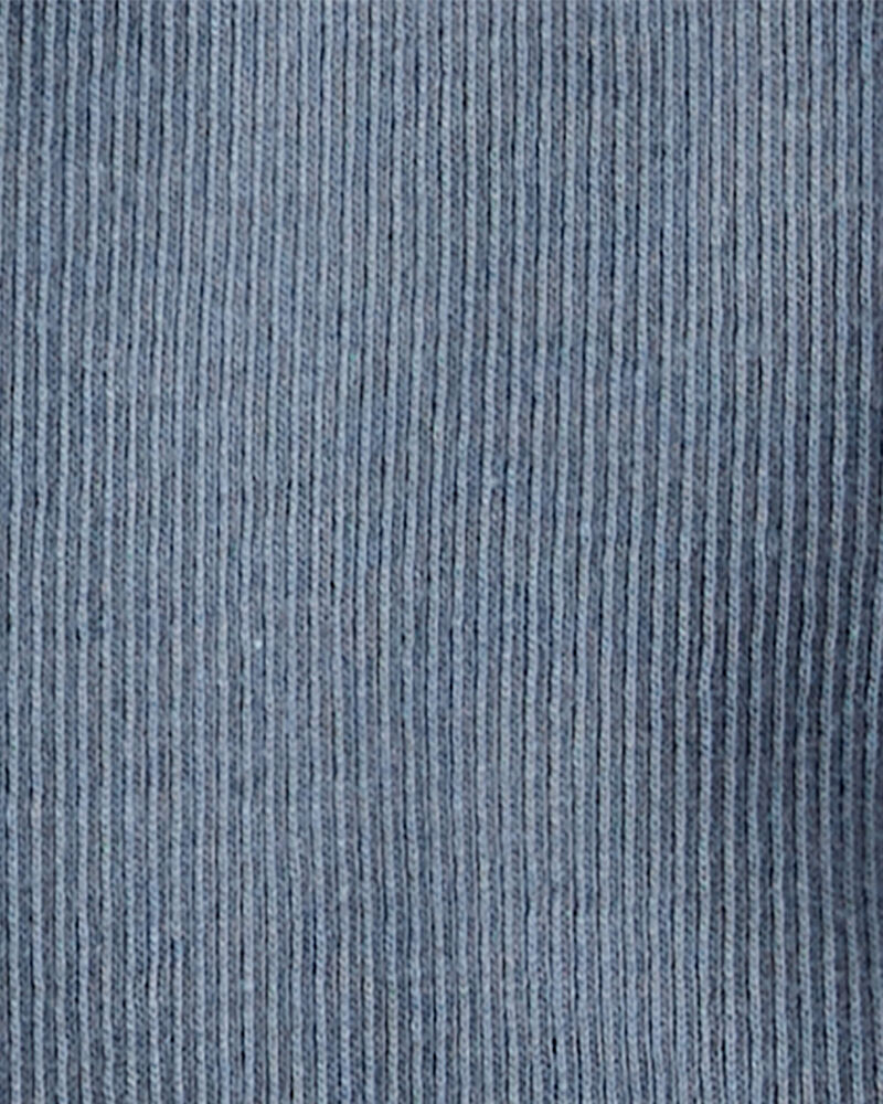 Baby 3-Pack Organic Cotton Rib Bodysuits, image 5 of 6 slides