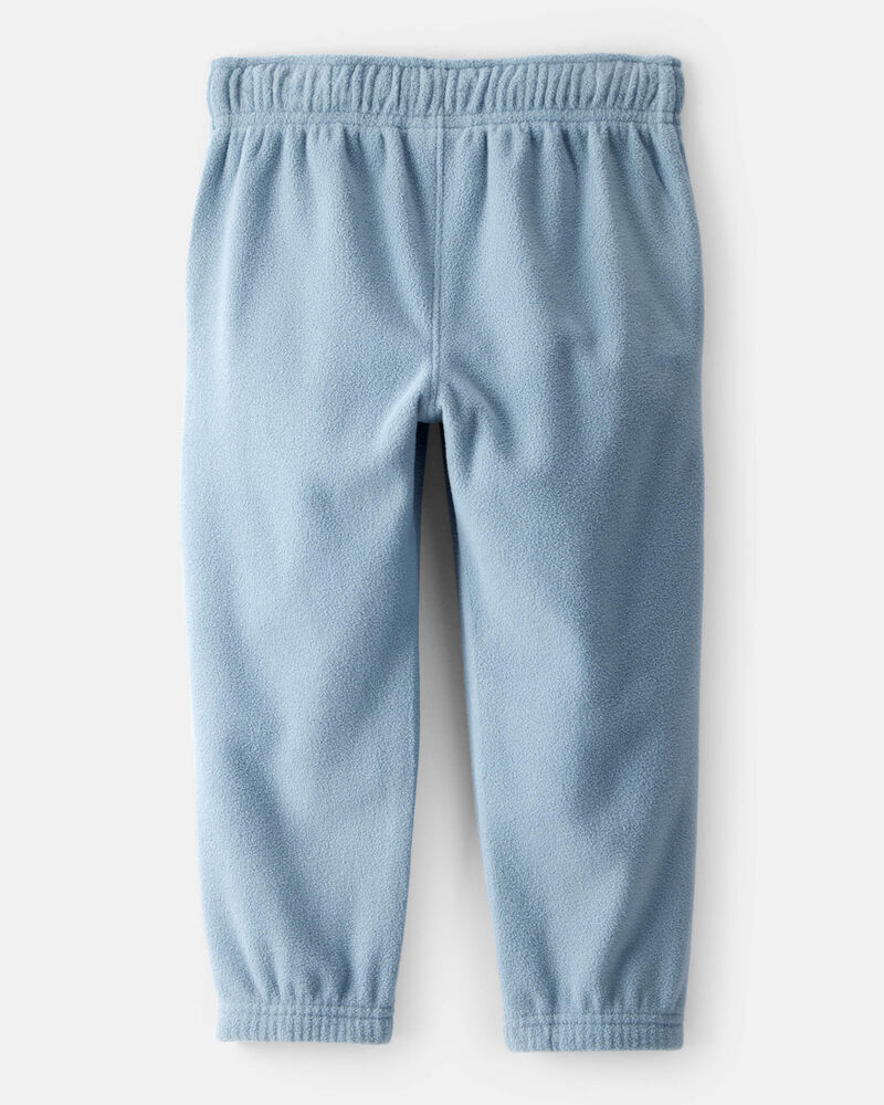 Toddler Boy Fleece Joggers - Blue, image 2 of 6 slides