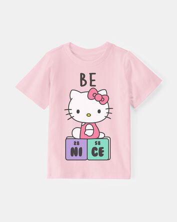 Toddler Girl Hello Kitty&reg; "Be Nice" Short-Sleeve Graphic Tee - Pink, 