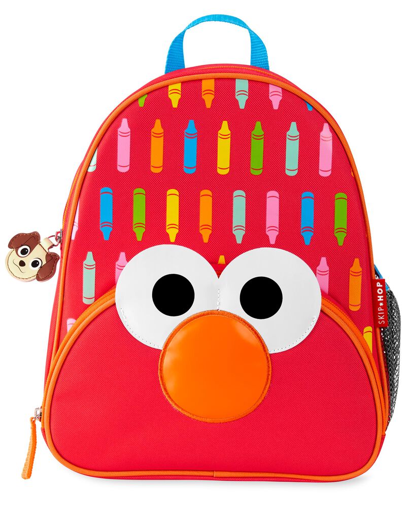 Sesame Street Little Kid Backpack Straw Bottle & Snack Cup Set - Elmo, image 2 of 8 slides