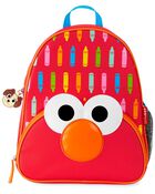 Sesame Street Little Kid Backpack Straw Bottle & Snack Cup Set - Elmo, image 2 of 8 slides