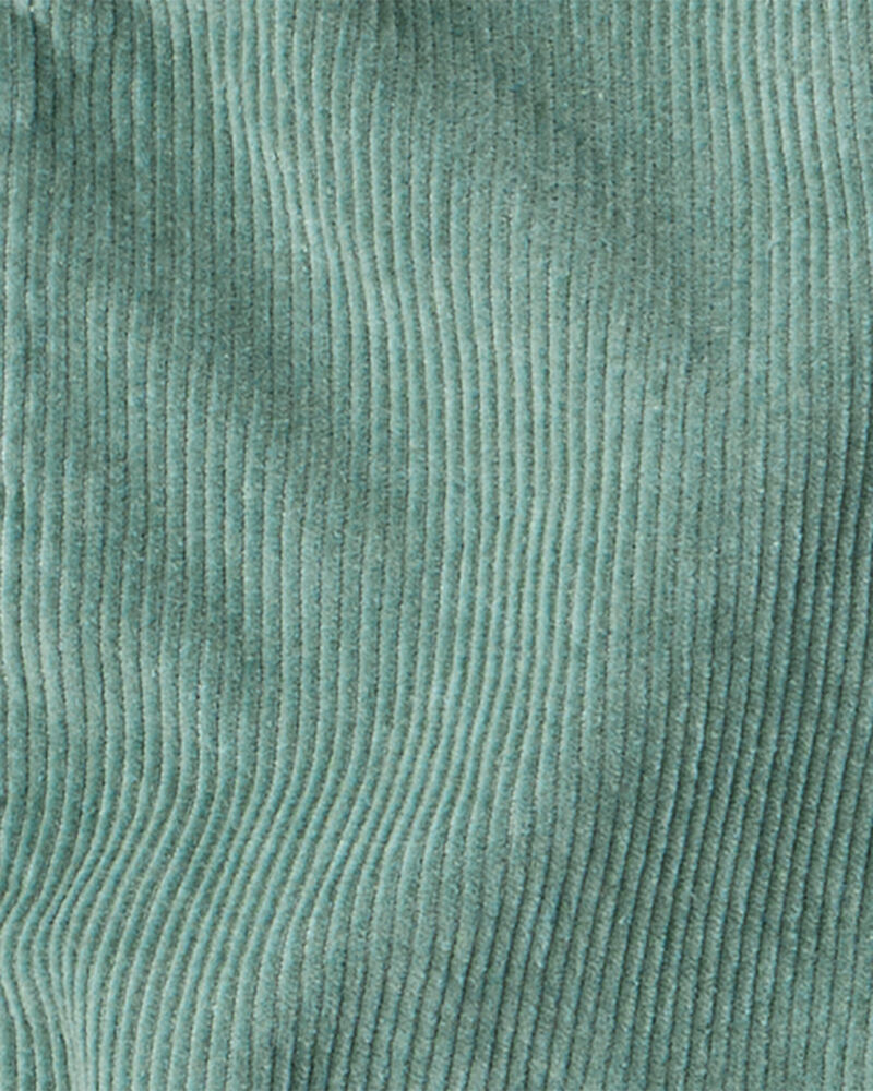 Baby Boy 3-Piece Corduroy Vest, Bodysuit & Pant Set - Green, image 3 of 6 slides
