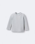 Toddler Long-Sleeve Relaxed Tee - Light Blue, image 2 of 6 slides