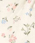 Baby 4-Piece French Terry Mix-and-Match Outfit Set - Pink/Ivory, image 11 of 11 slides