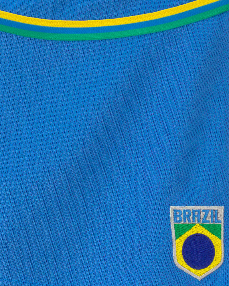 Toddler Girl Umbro Brazil Active Skort - Blue/Yellow/Green, image 4 of 5 slides