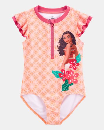 Kid Disney&copy; Moana 1-Piece Swimsuit - Orange, 