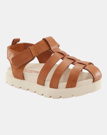 Toddler Boy Casual Sandals - Brown, 