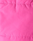Toddler Girl Puffer Vest - Pink, image 3 of 4 slides