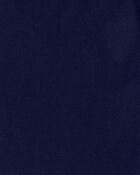 Girls Cotton Stretch Leggings - Navy, image 3 of 5 slides