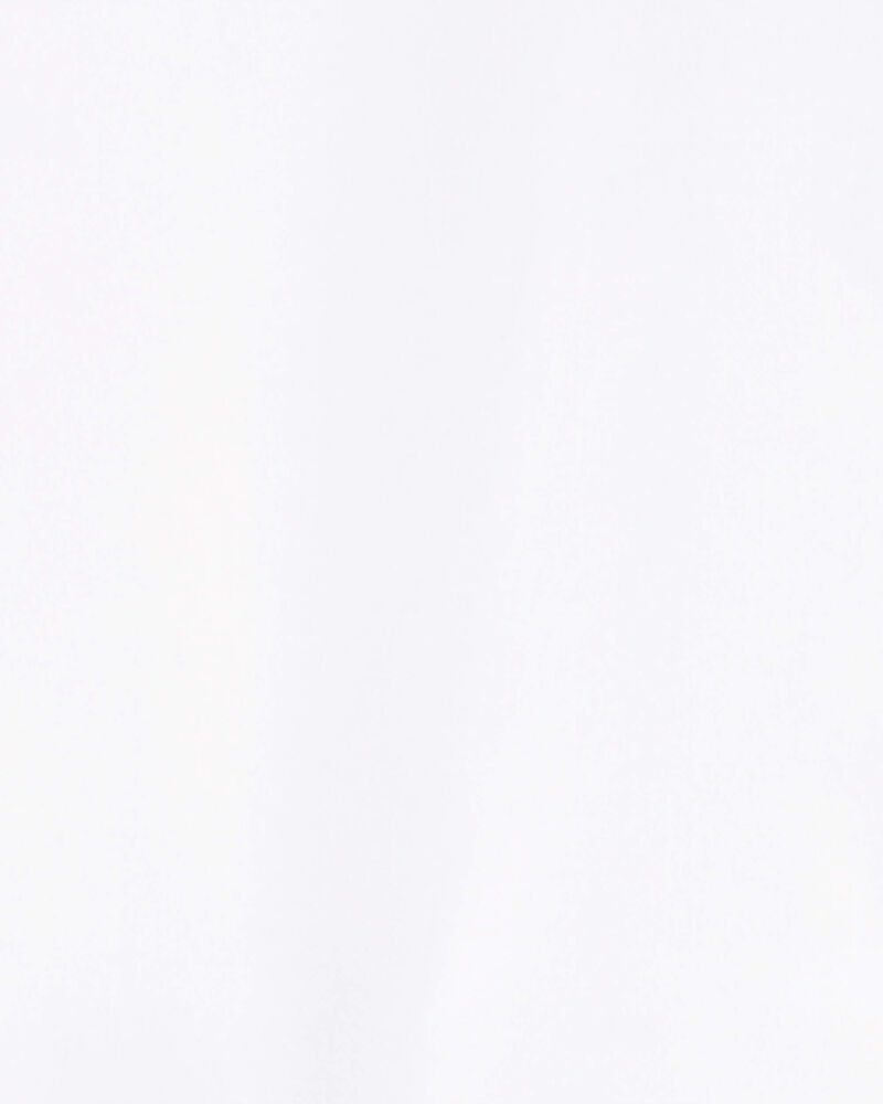 Baby Boy 2-Piece Button-Down Bodysuit & Short Set - White/Brown, image 4 of 8 slides