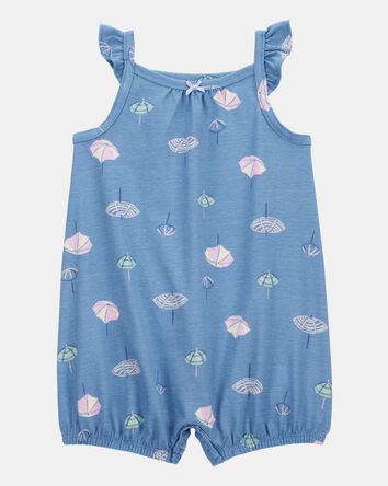 Baby Umbrella Cotton Romper, 