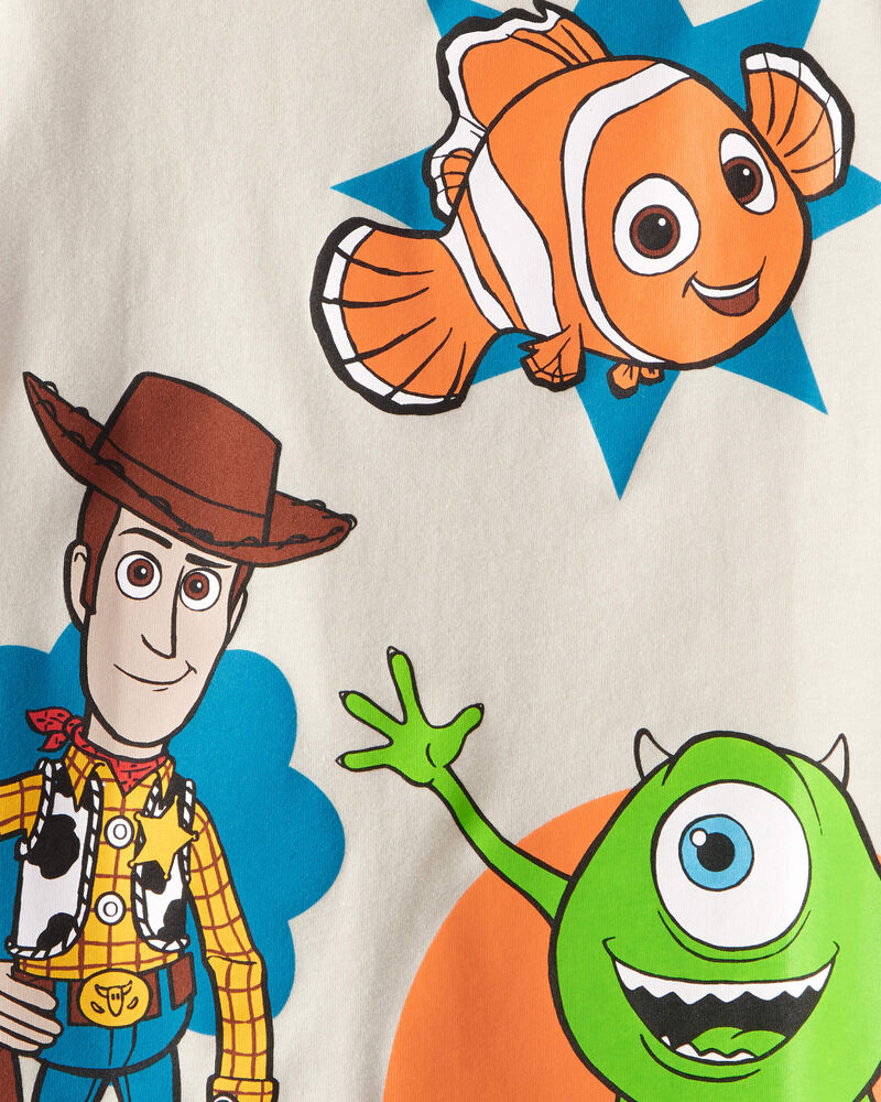 Toddler Boy Pixar Character Short-Sleeve Graphic Tee - Cream, image 3 of 4 slides