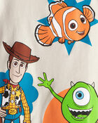 Toddler Boy Pixar Character Short-Sleeve Graphic Tee - Cream, image 3 of 4 slides