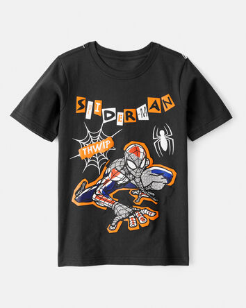 Boys &copy;Marvel Spider-Man Halloween Short-Sleeve Graphic Tee - Black, 