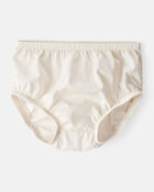 Baby Girl Embroidered Cotton Long-Sleeve Dress - White, image 5 of 6 slides