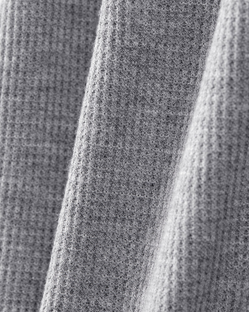 Toddler Boy PurelySoft Long-Sleeve 2-Piece Pajamas - Grey, image 2 of 5 slides