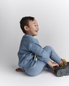 Toddler Otter Sweatshirt&trade; with Pockets - Blue, image 4 of 6 slides