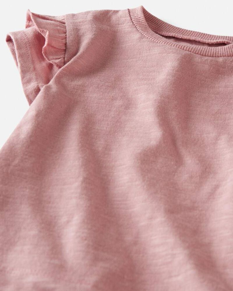 Baby Girl 3-Pack Organic Cotton Flutter T-Shirts
, image 2 of 6 slides