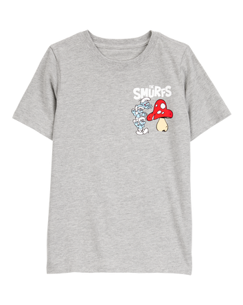 Boys Smurfs Graphic Tee - Grey, 