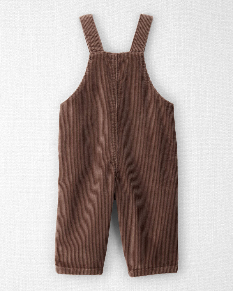 Baby Organic Cotton Corduroy Overalls, image 2 of 5 slides