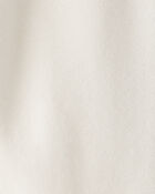 Baby Girl 2-Piece Hooded Zip-Up Jacket & Joggers Set - Cream, image 7 of 7 slides