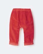 Toddler Corduroy Playground Pant - Orange, image 7 of 8 slides
