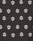 Baby Floral Print Cotton Romper, image 2 of 3 slides