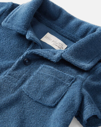 Baby Terry Romper Made With Organic Cotton, 