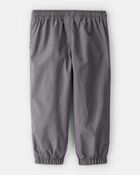Toddler Boy Lined Joggers - Grey, image 2 of 4 slides