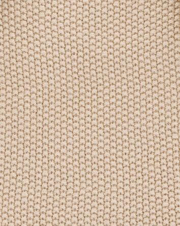 Kid 2-Piece Knit Tank and Cardigan Set - Khaki, 