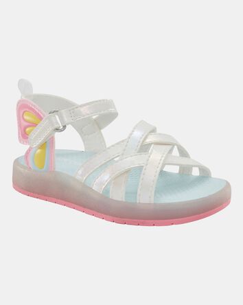 Toddler Butterfly Light-Up Sandal, 