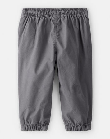 Baby Boy Lined Joggers - Grey, 