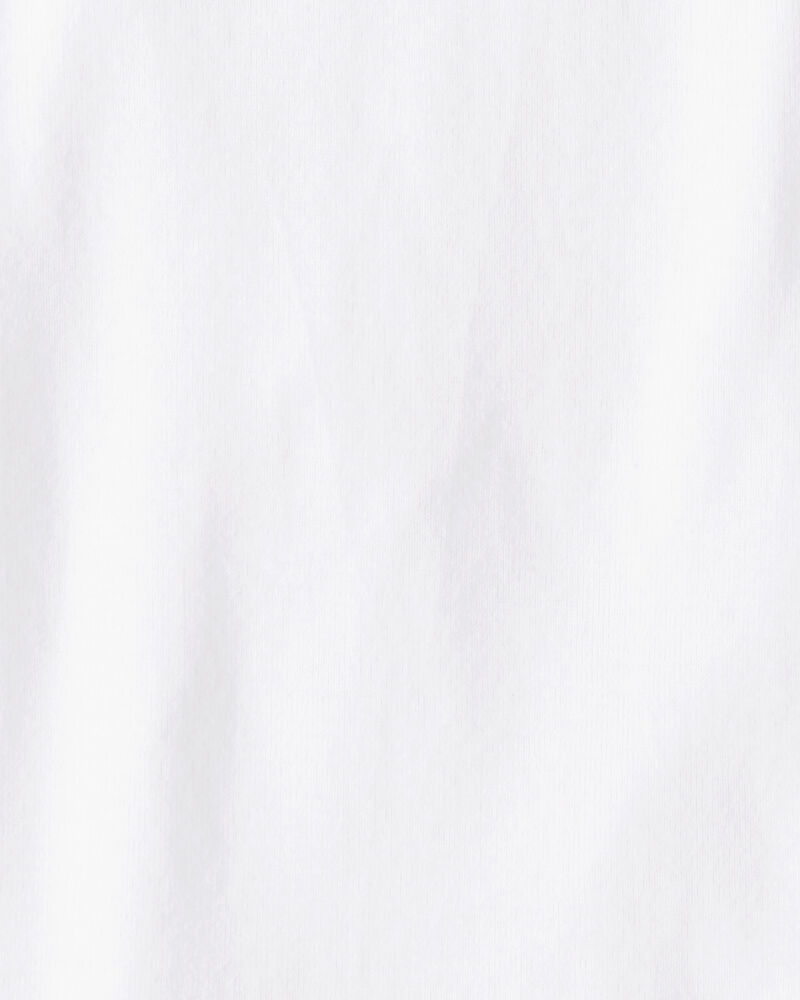 Baby 5-Pack Sleeveless Bodysuits - White, image 2 of 6 slides