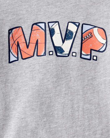 Toddler Boy MVP Long-Sleeve Graphic Tee - Grey, 