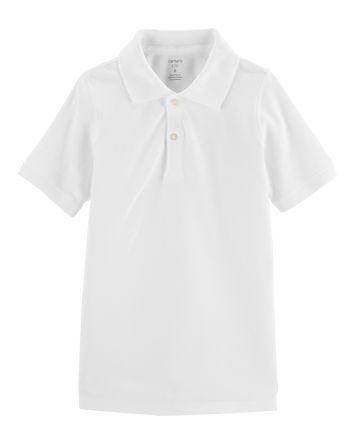 Kid Piqu&eacute; Uniform Polo, 