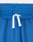 Kids Umbro Brazil Mesh Soccer Shorts - Blue/Yellow/Green, image 5 of 5 slides